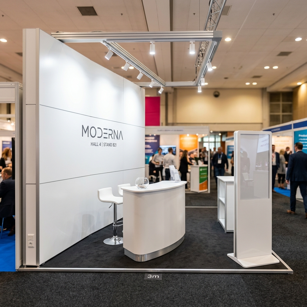 Empty Exhibition Stand