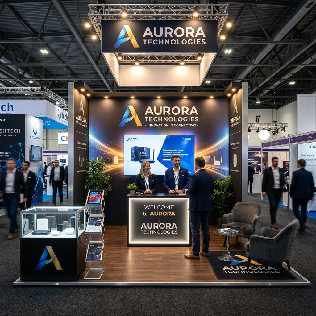 Fully Equipped Exhibition Stand