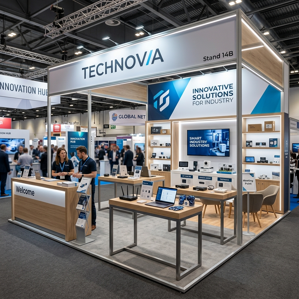 Semi Equipped Exhibition Stand